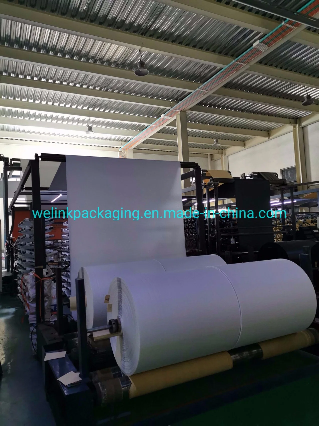 China Wholesale PP /PE Woven Fabric Roll 0.3m-6.4m Width