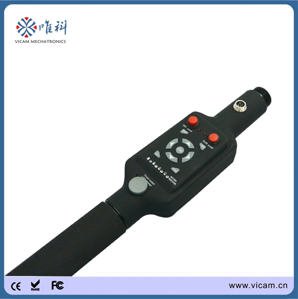 Battery Powered Handheld 5m Length Pole Under Vehicle Inspection System with 5 Inch Color Display