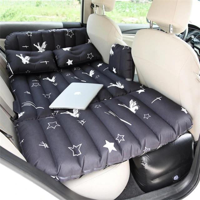 Colorful Inflatable Foldable Waterproof Outdoor Car Air Bed for Travel