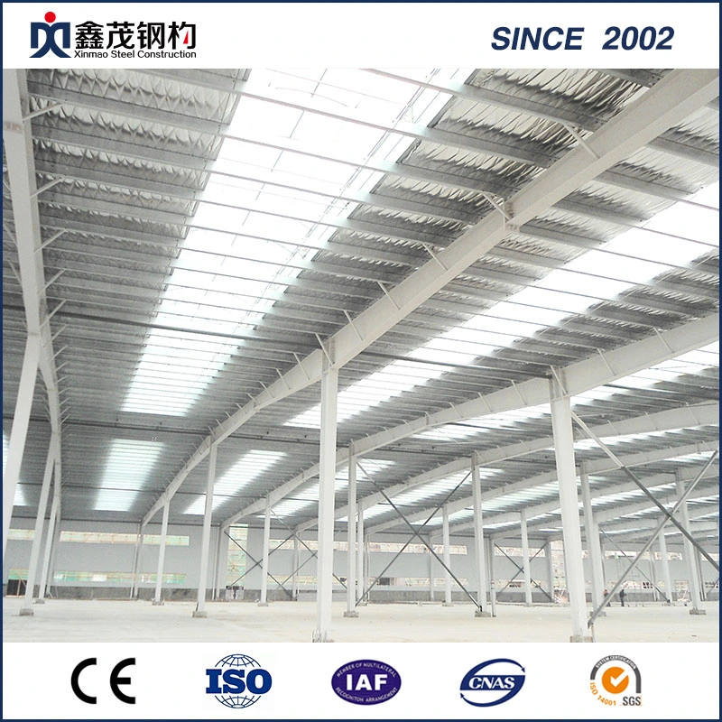Gable Frame Light Metal Building Prefabricated Industrial Steel Structure Construction