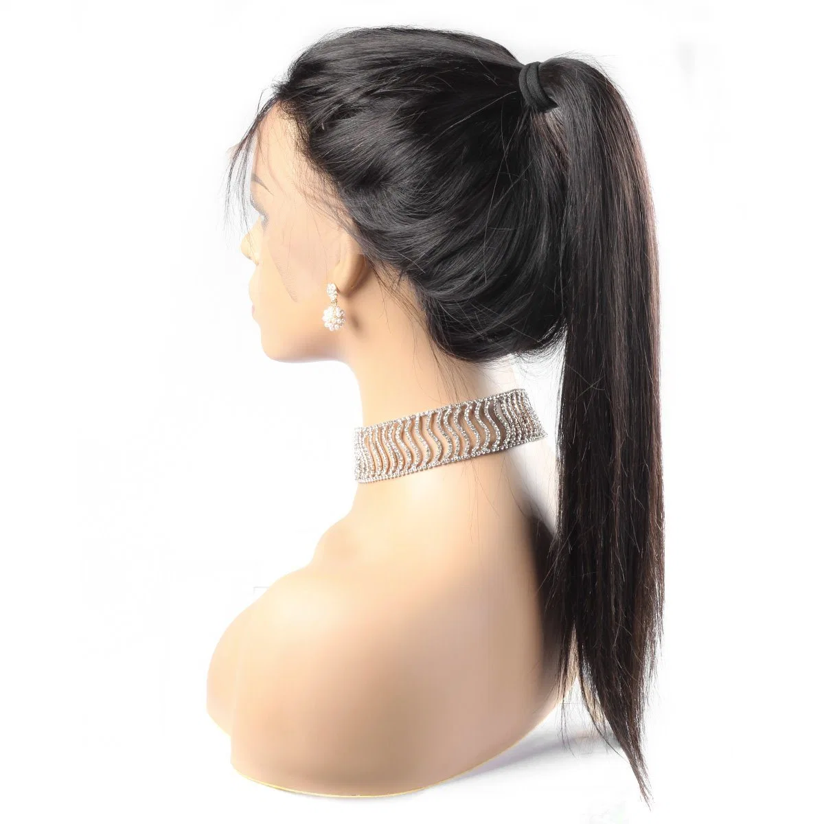 Günstige Menschenhaar Spitze vorne Perücke mit Baby-Haar 13X4 Lace Damen Perücken