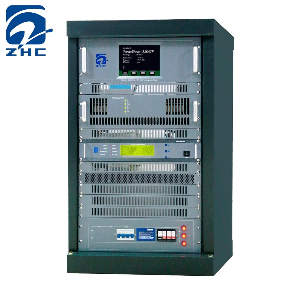 5kw Rack FM Broadcast Transmitter for Radio Station