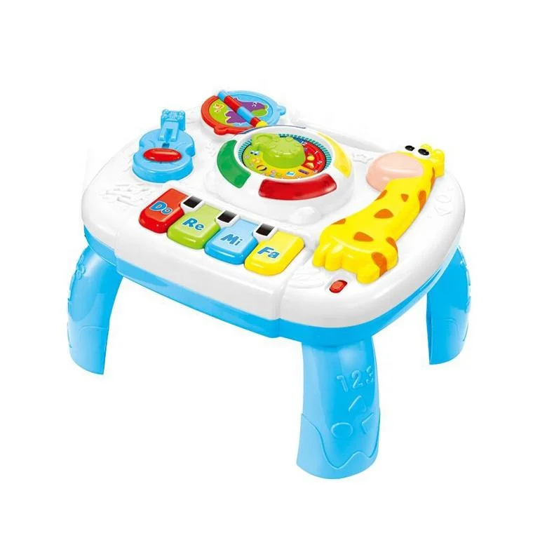 Baby Toys Early Education Activity Cencer Multiple Mode Game Kids Toddler Table Game Toy Musical Baby Learning Activity Table Infants Kids Activity Table