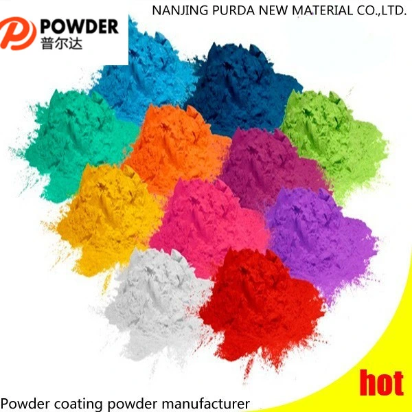 Different Colors Electrostatic Gun Spray Polyester Powder Coating