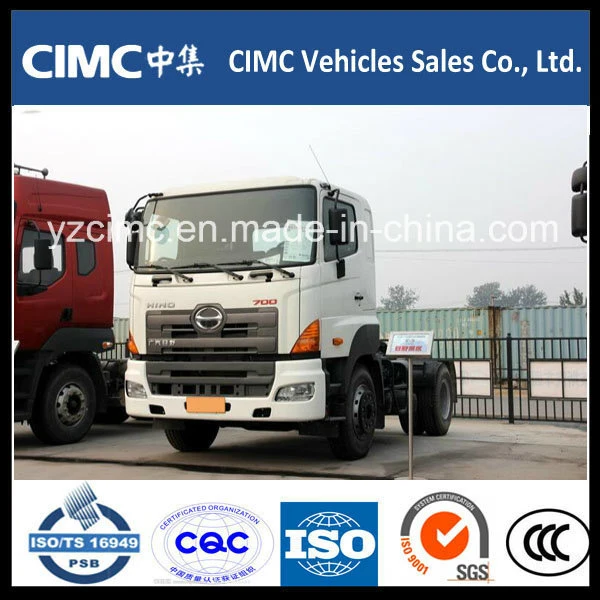 La nueva China Hino 10 rueda 6X4 350 CV Tractor Truck