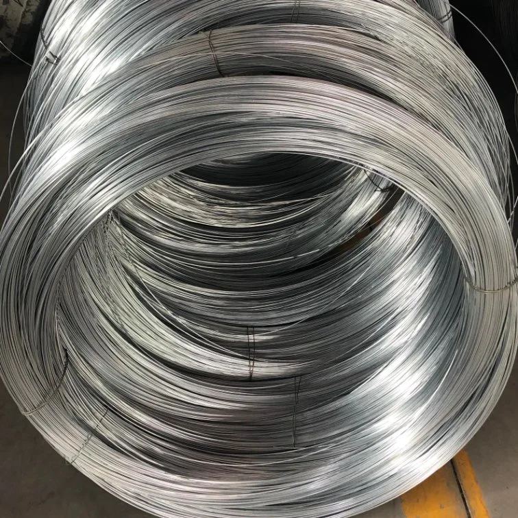 Hi-Q laminado en frío caliente SAE 1008 1006 5,5 mm de 6,5 T195 T235 de bajo carbono galvanizado en caliente de acero hierro Ms alambrón en bobina para uñas