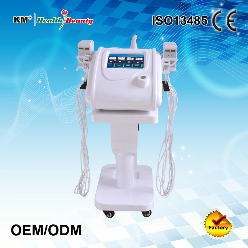 Beauty Salon Laser Fat Removal Equipment with Cavitation RF Slimming