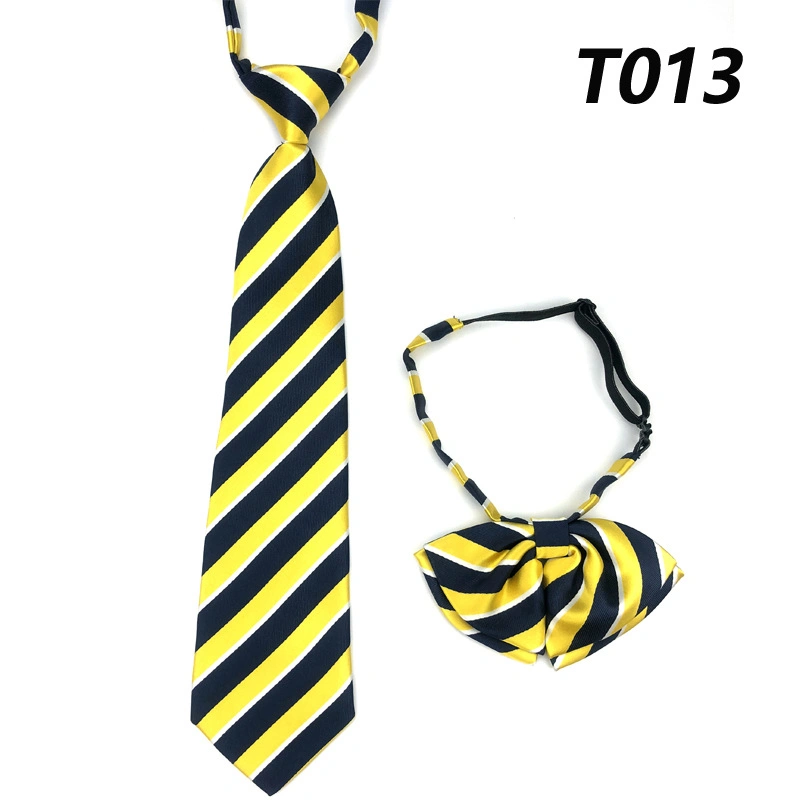 Customized Stripe School Neck Silk Tie