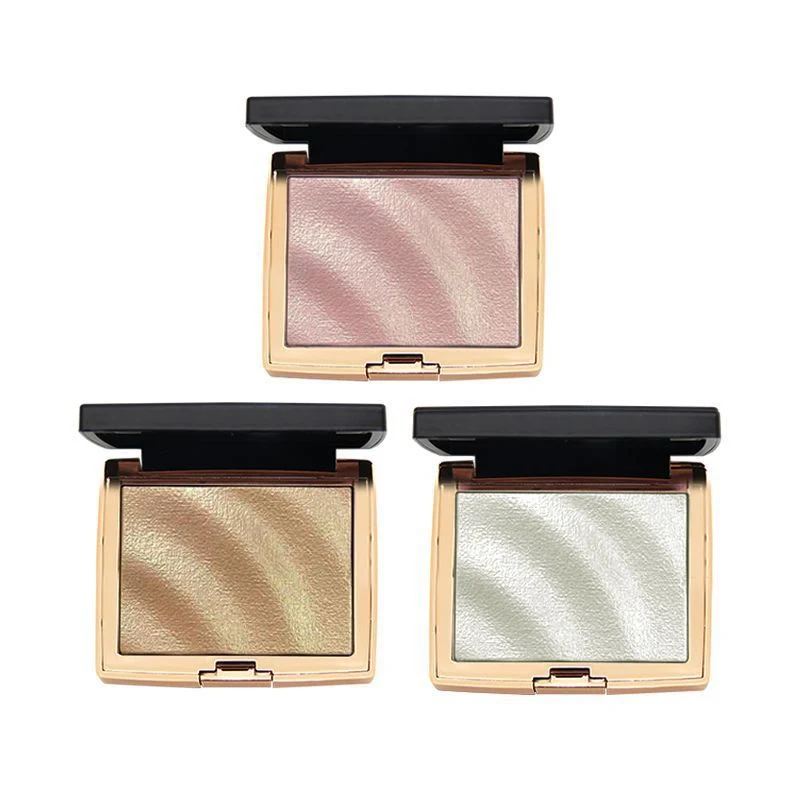 Three-Dimensional High-Gloss Compact Powder Repair Volume Brighten Face Highlihgt