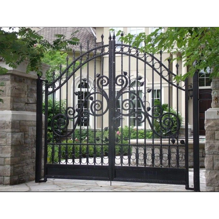 Factory Price Affordable Outside Door High Quality Wrought Iron Gate