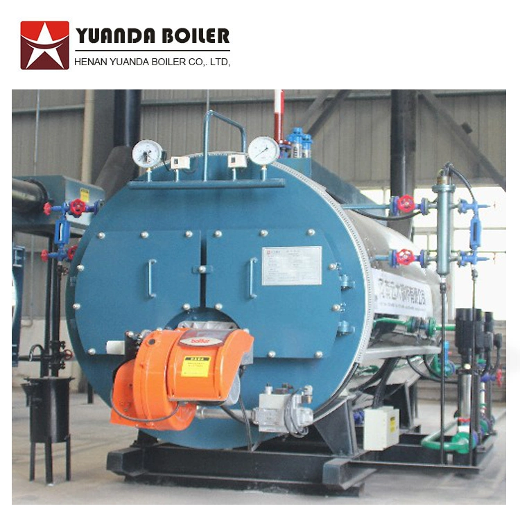 Industrial High Efficiency and Low Pressure 2ton /H Horizontal Oil / Gas Fired Steam Boiler