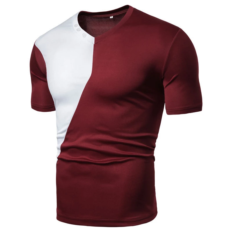 Ferie Custom-Made Men′ S Casual T-Shirt Sports Fitness Туго V-Neck Short T высококачественный удобный мужской шорты Рукава