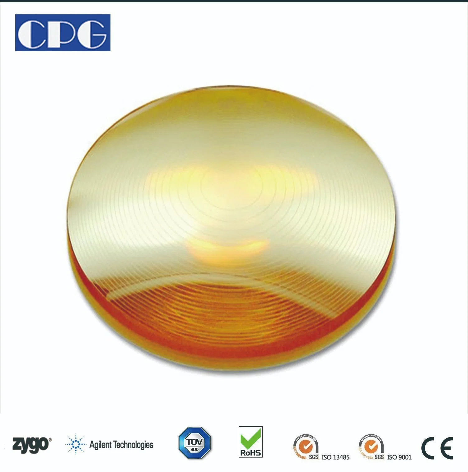 Custome-made Light-gathering Aspherically Contoured Fresnel Lens of Factory Price