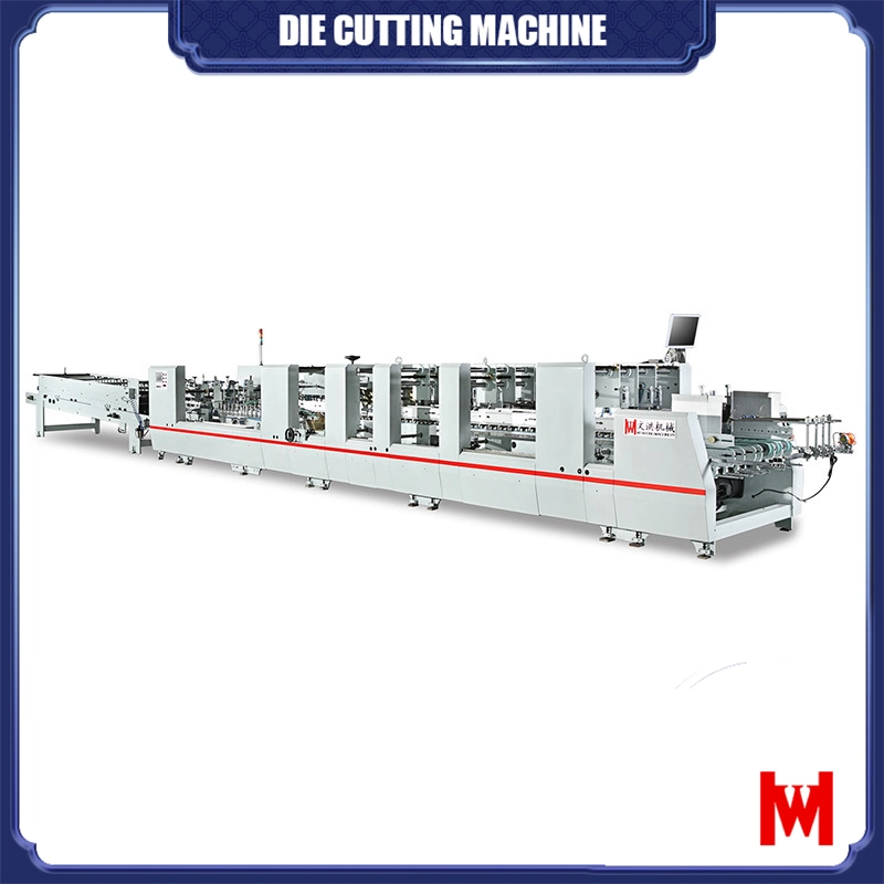 Reliable Performance Automatic Folder Gluer Machine Used for Plastic, Leather, PVC, Wood and Other Products