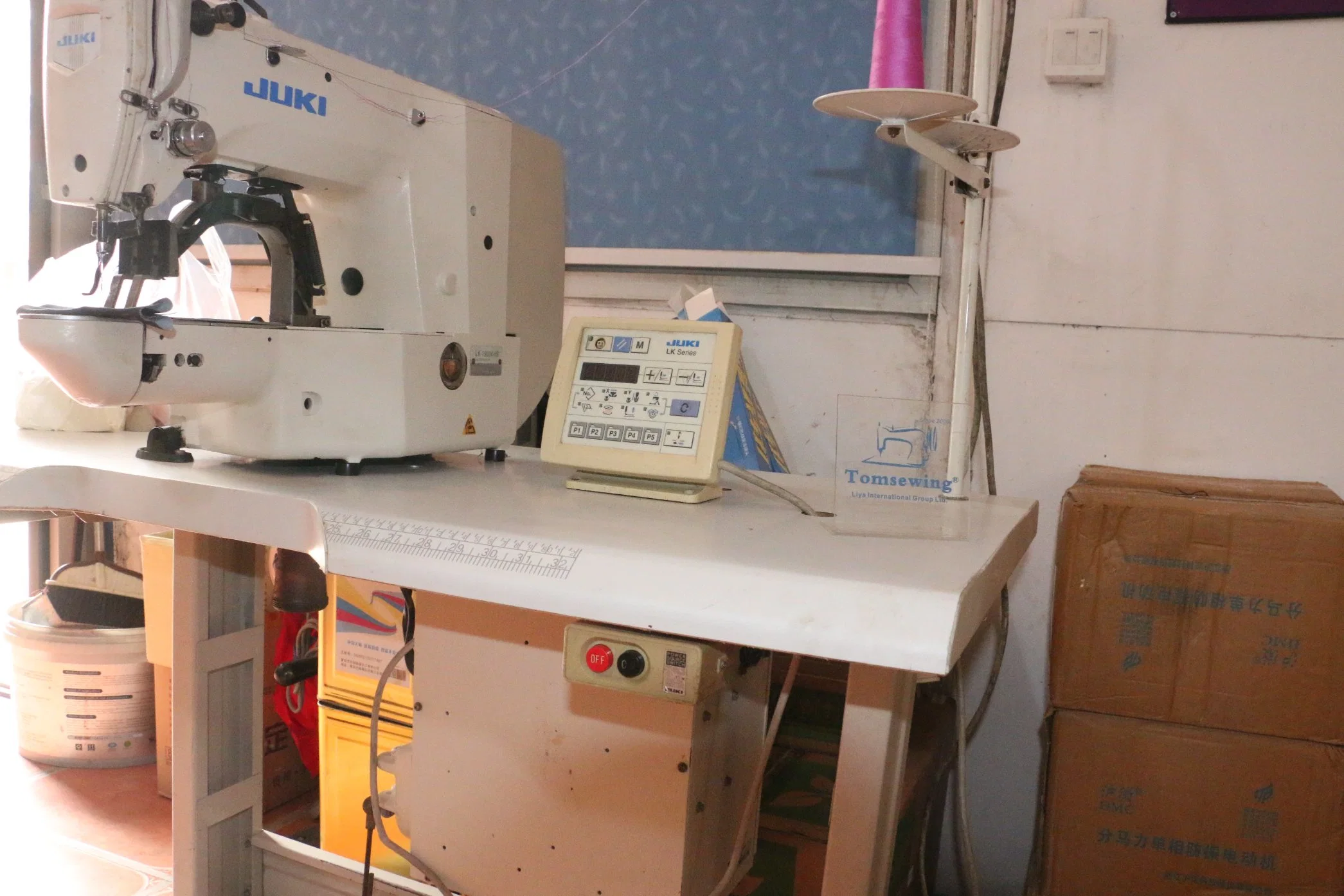 Programmable Used Bartacking Sewing Machine Secondhand Electronic Juki Lk 1900A Old 2ND Maquinas De Coser Industriales Usedas