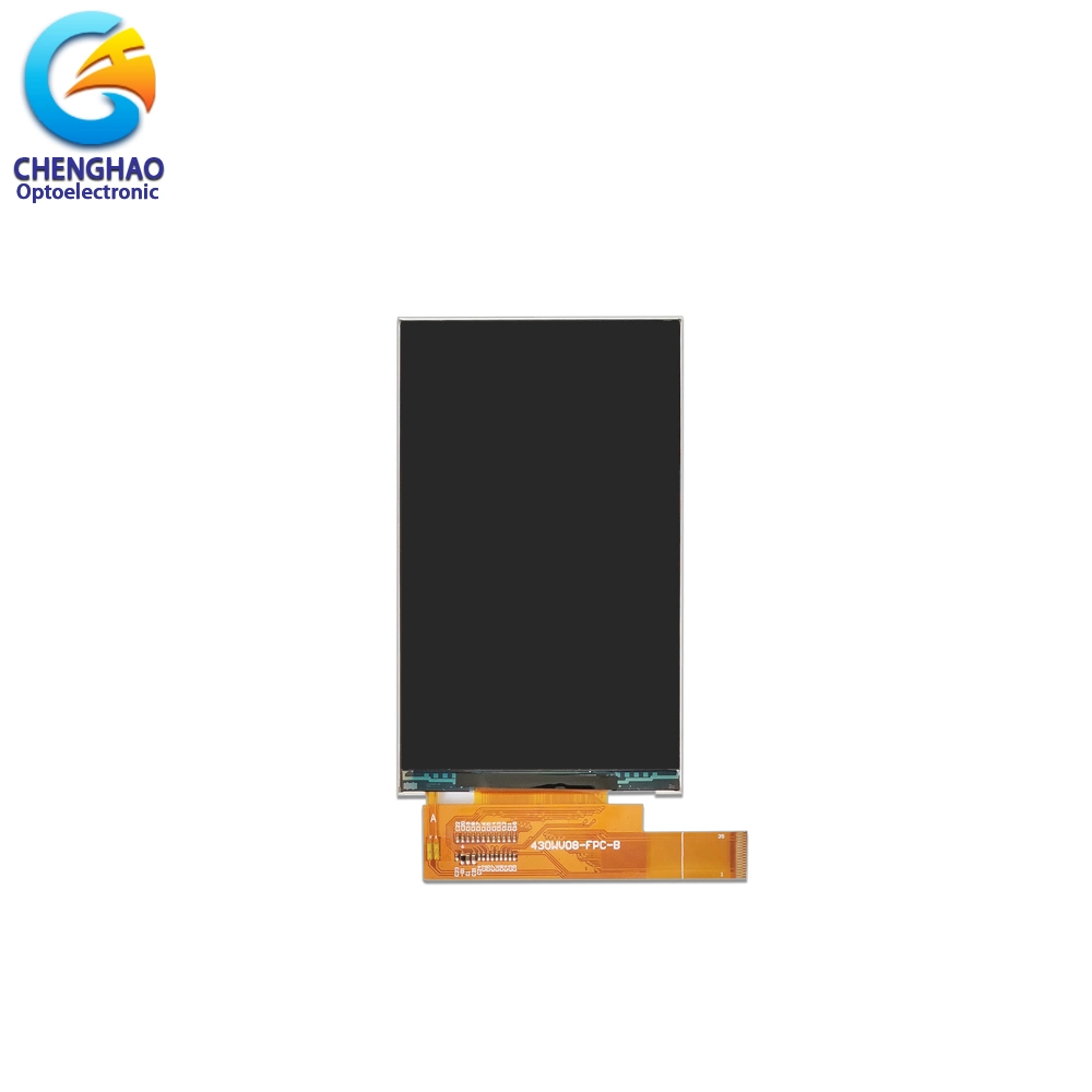 Industrial Grade 480X800 4.3" High Brightness Liquid Crystal Display LCD