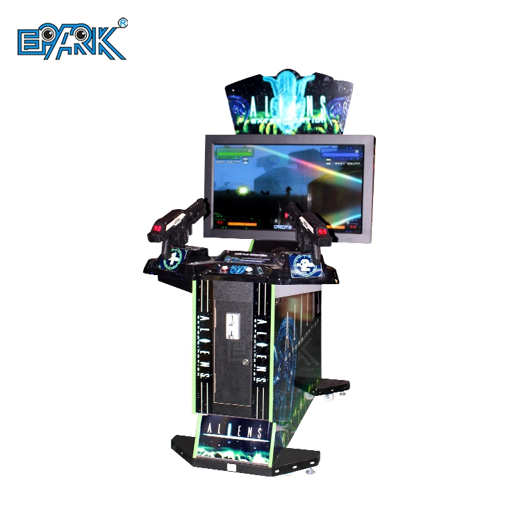 Electronic 42 Inch Aliens Kids Indoor Infrared Shooting Game