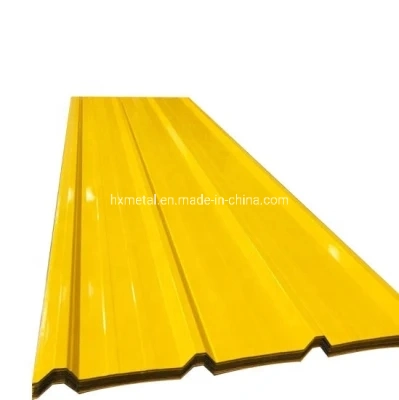 Color Coated Galvanized Steel Corrugated Roofing Sheet Building Materials