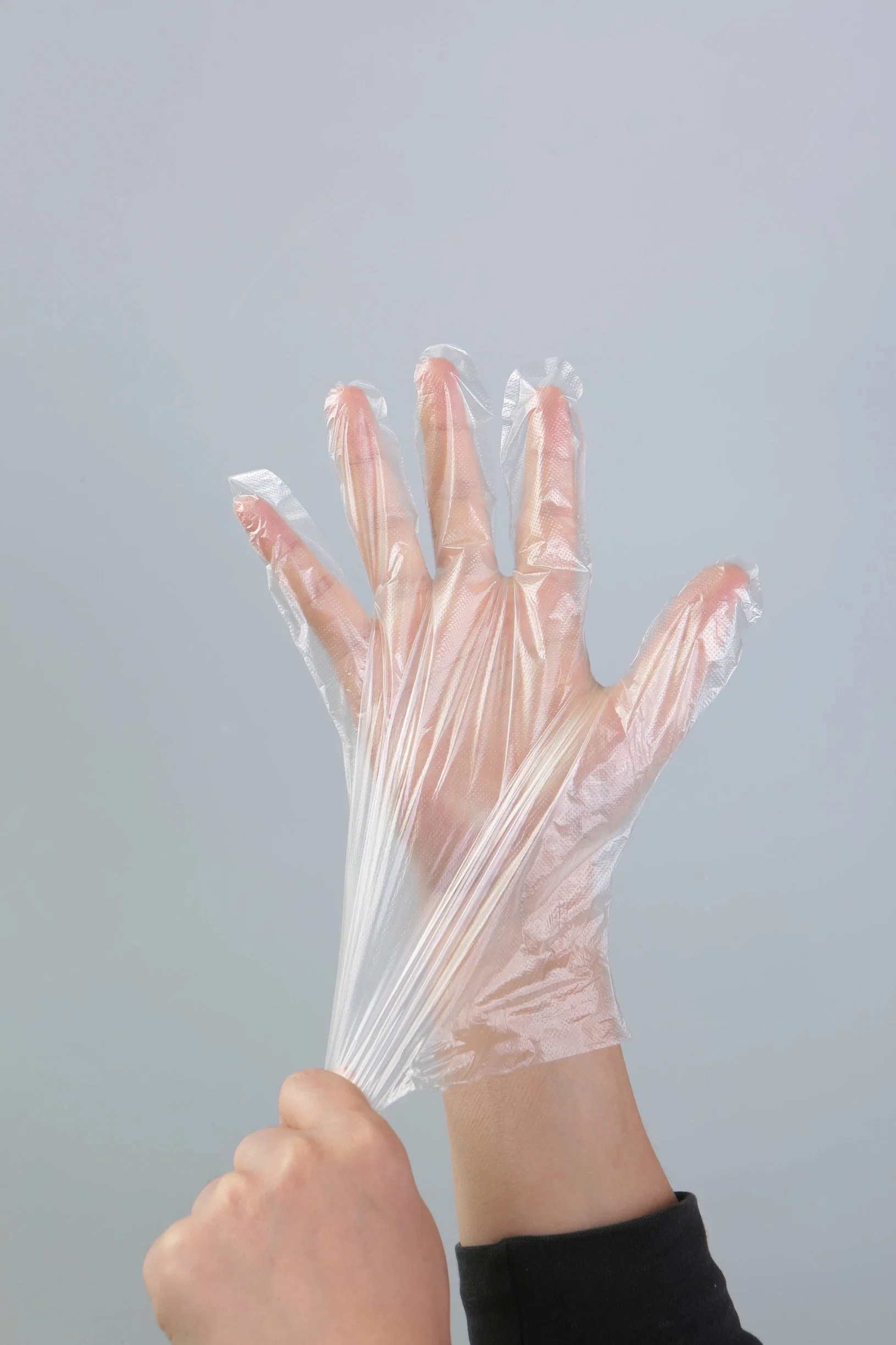 Wholesale/Supplier Household HDPE LDPE Clear Color Plastic Polythene Disposable Glove Plastic Gloves