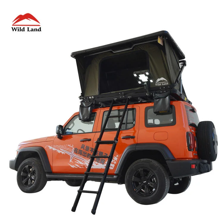 Wild Land 4WD exterior Hard Shell Overland Offroad Camping Car Techo Top Ten