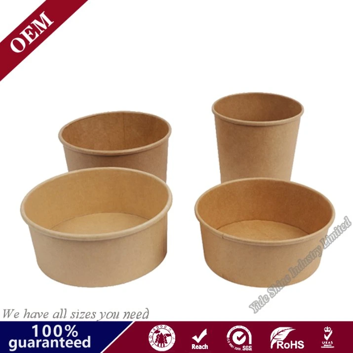 Custom Takeaway Containers Disposable Hot Soup Cups Sushi Take out Box with Lid