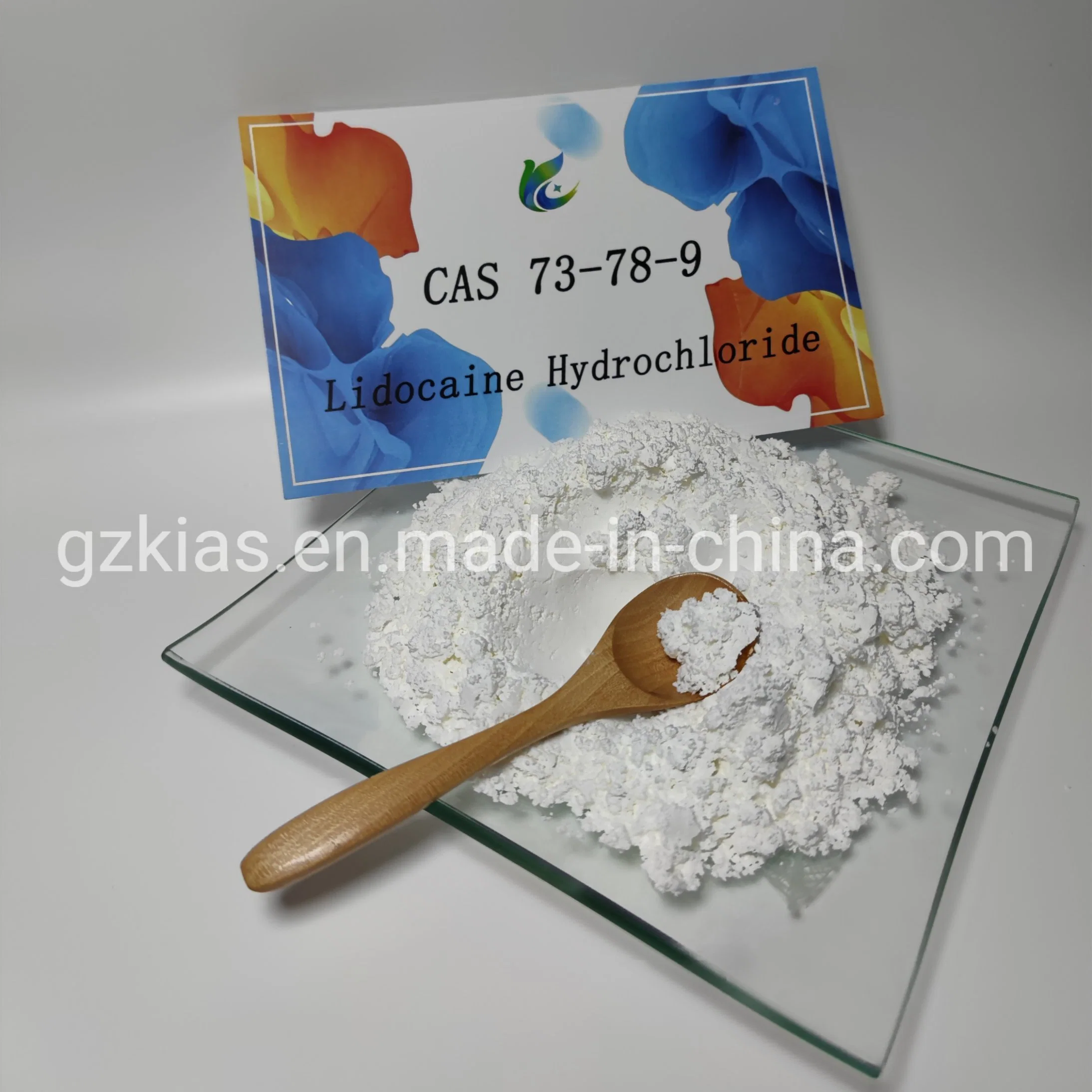 99% Local Anesthesia Drugs R Lidocaine HCl / Lidocaine Hydrochloride CAS 73-78-9 Benzocaine Procaine Tetracaine SA EU UK Canada Warehouse Stock Lidocaine Powder