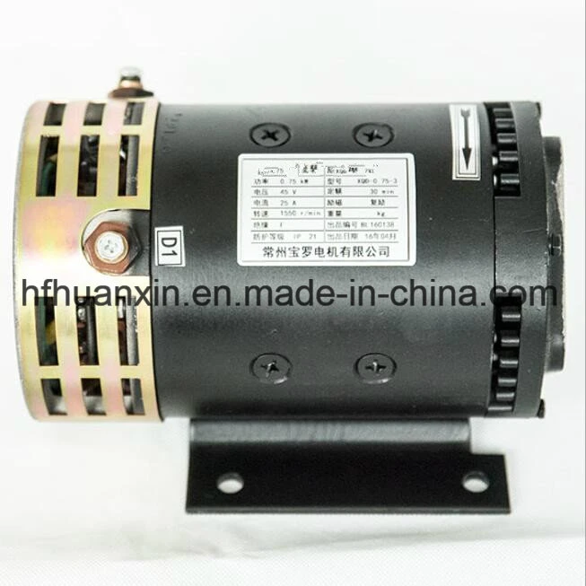 Electric Vehicle DC Motor Xqd-0.75-3 45V 0.75kw with Good Quality