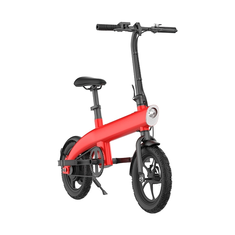 Precio barato 14inch bicicleta bicicleta eléctrico plegable 250W 36V eBike Plegable con pantalla LED inteligente resistente al agua