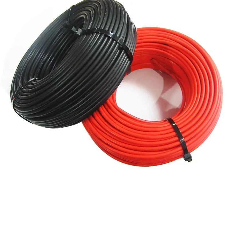 Customized XLPE Insulated Wire 4mm 6mm 10mm PV Solar Cable for Solar Panel