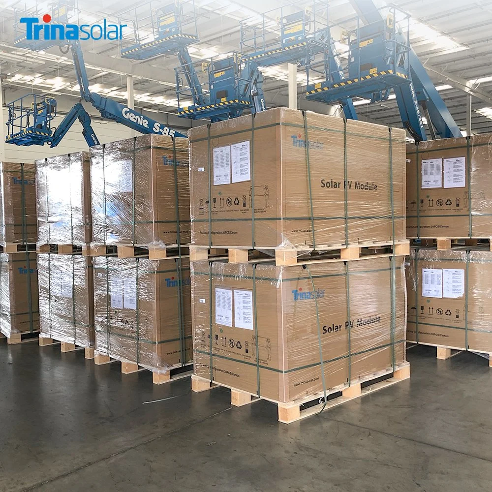 Tier 1 Trina PV Solar Panel 9bb 500W 550W 600W 182mm Half Cell Mono Solar Panel Module Trina 500 550 600 Watt Wp Wholesale/Supplier Price