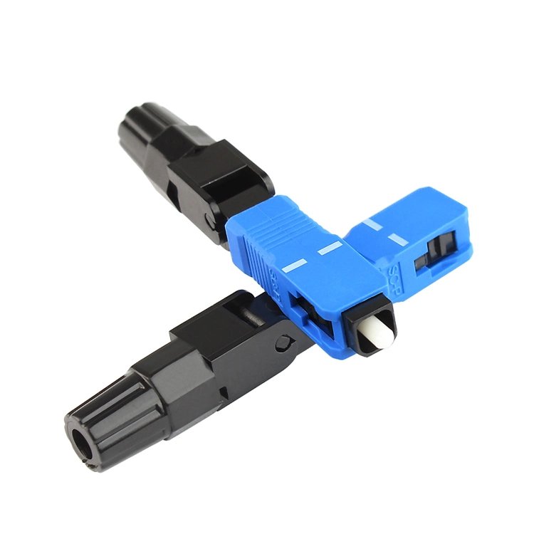 Sc/Upc Fast Adaptor Fiber Optic Pre-Embedded Quick Connector Fast Connector