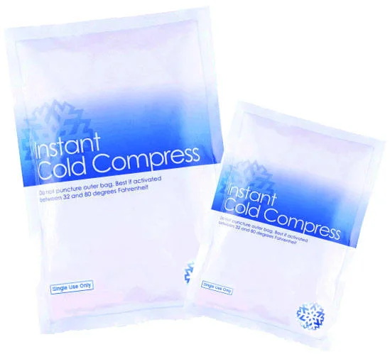 Disposable Cold Compress Ice Cooling Bag Instant Ice Pack for First Aid