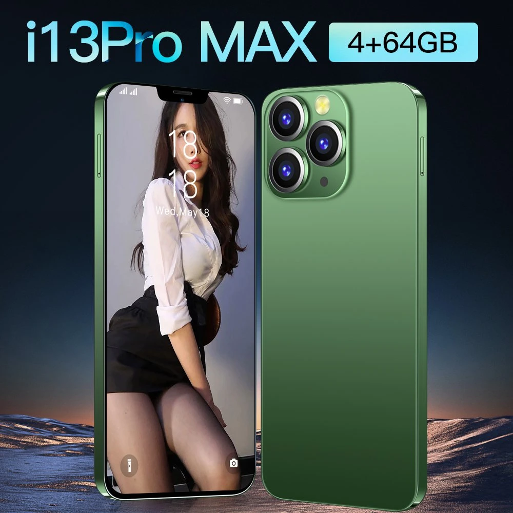 Precio al por mayor 100% Original nuevo smartphone de la función Face Unlock 1tb I13Pro Max Teléfono móvil