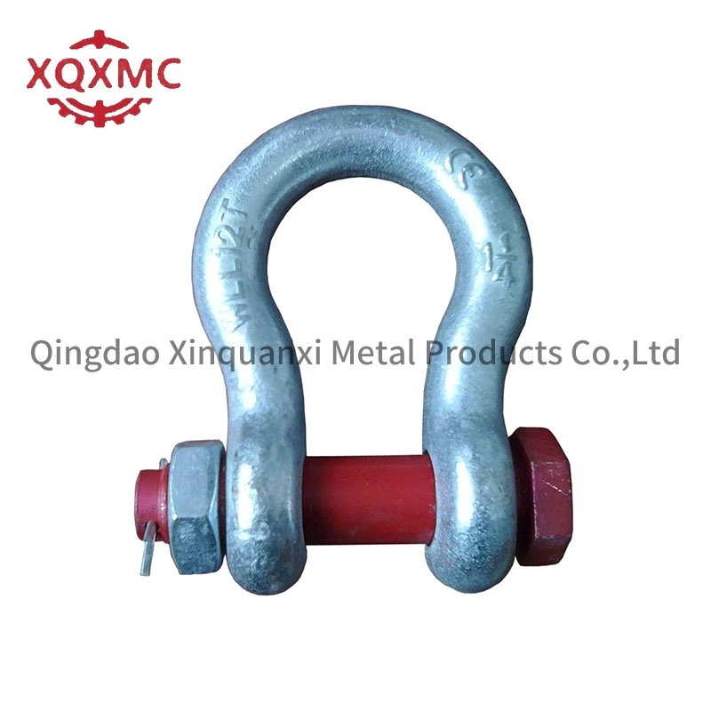 Rigging Manufacturer Us Galvanized Lifting Chain Bow Shackle G209 G2130