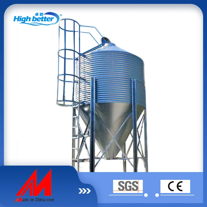 Agricultural Machinery Galvanized Steel Silo Feed Storage Bins Grain Silo