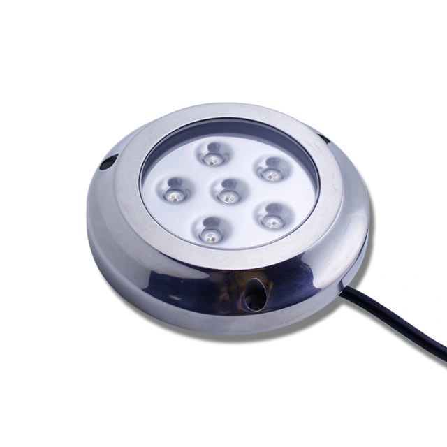 IP68 Waterproof RGBW Submersible 12 Volts 316ss Marine Boat LED Underwater Lights for Yacht