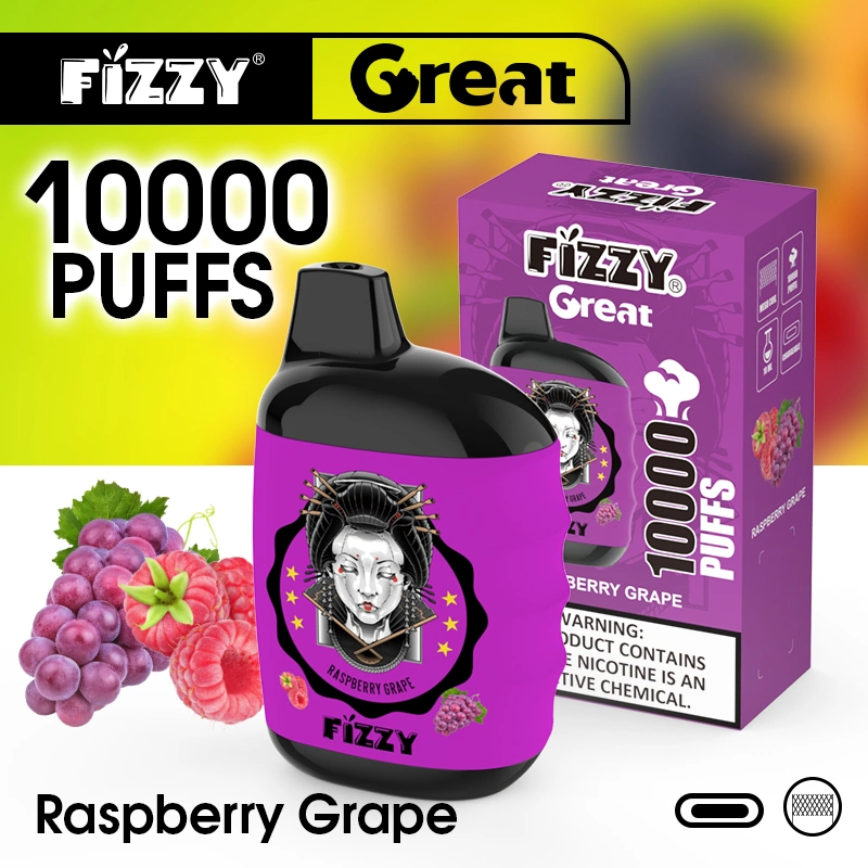 2023 Fizzy Great Latest 10000 Puffs Adjustable Disposable Vape Puff Flow Vape Pods