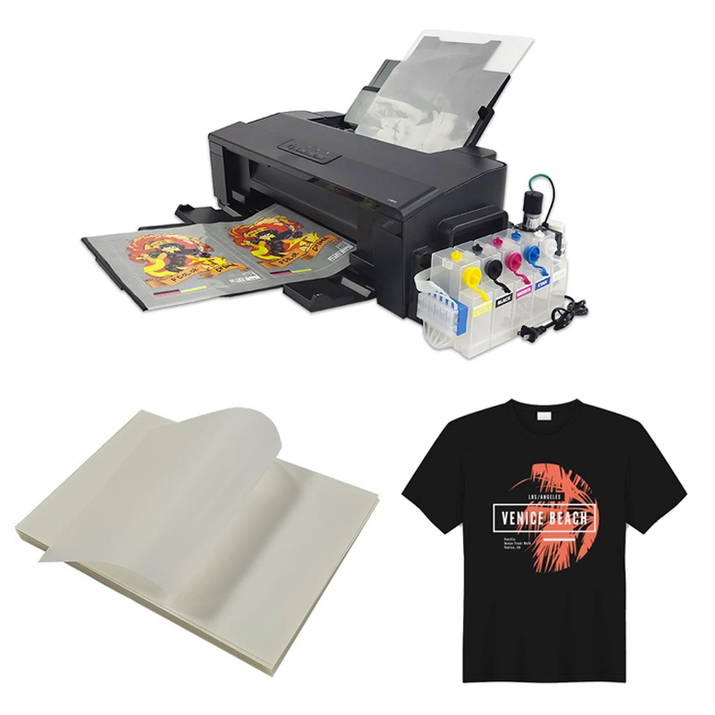 Dtf Pet Film T-Shirt Printer Digital Transfer Film Sublimation Printer No Need of Plotter/Laser Cutter