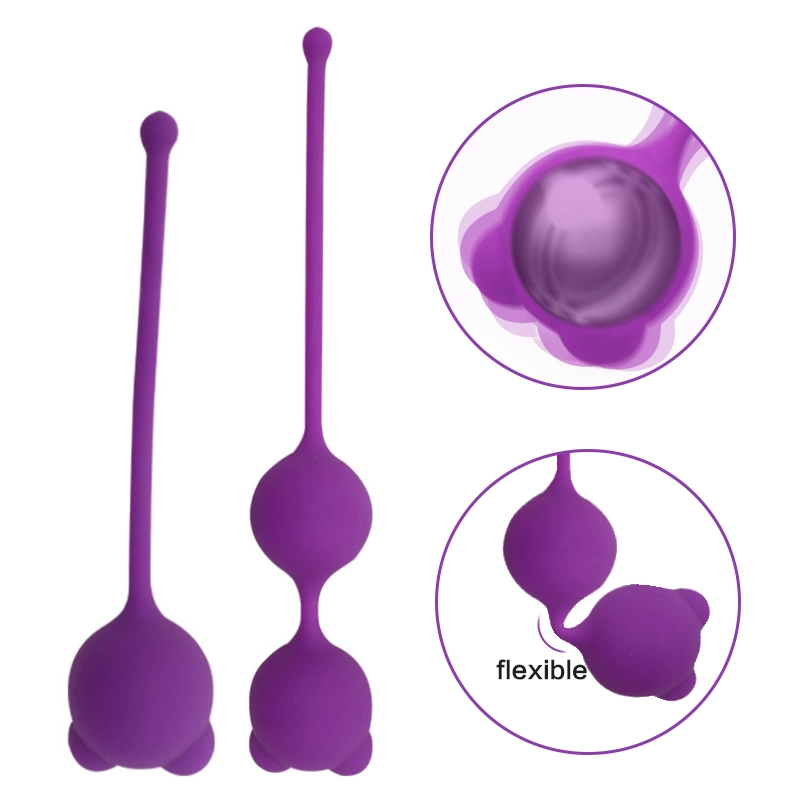 Kegel Balles Balles de la chatte en silicone de la réparation musculaire de l'exercice du plancher pelvien vagin serrer Kegel Ball sex toy pour les femmes