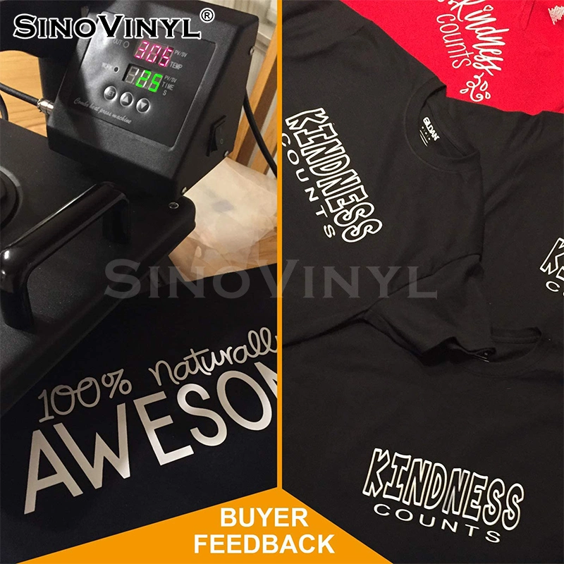 SINOVINYL Wholesale/Supplier Custom Printed Heat Transfer Vinyl Design For T-shirts