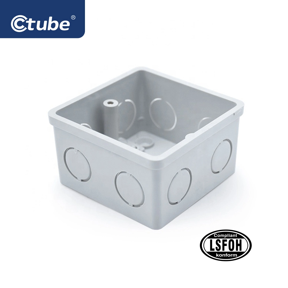 Ctube Manufacture Low Smoke Halogen Free Solid Coupling Conduit Fittings