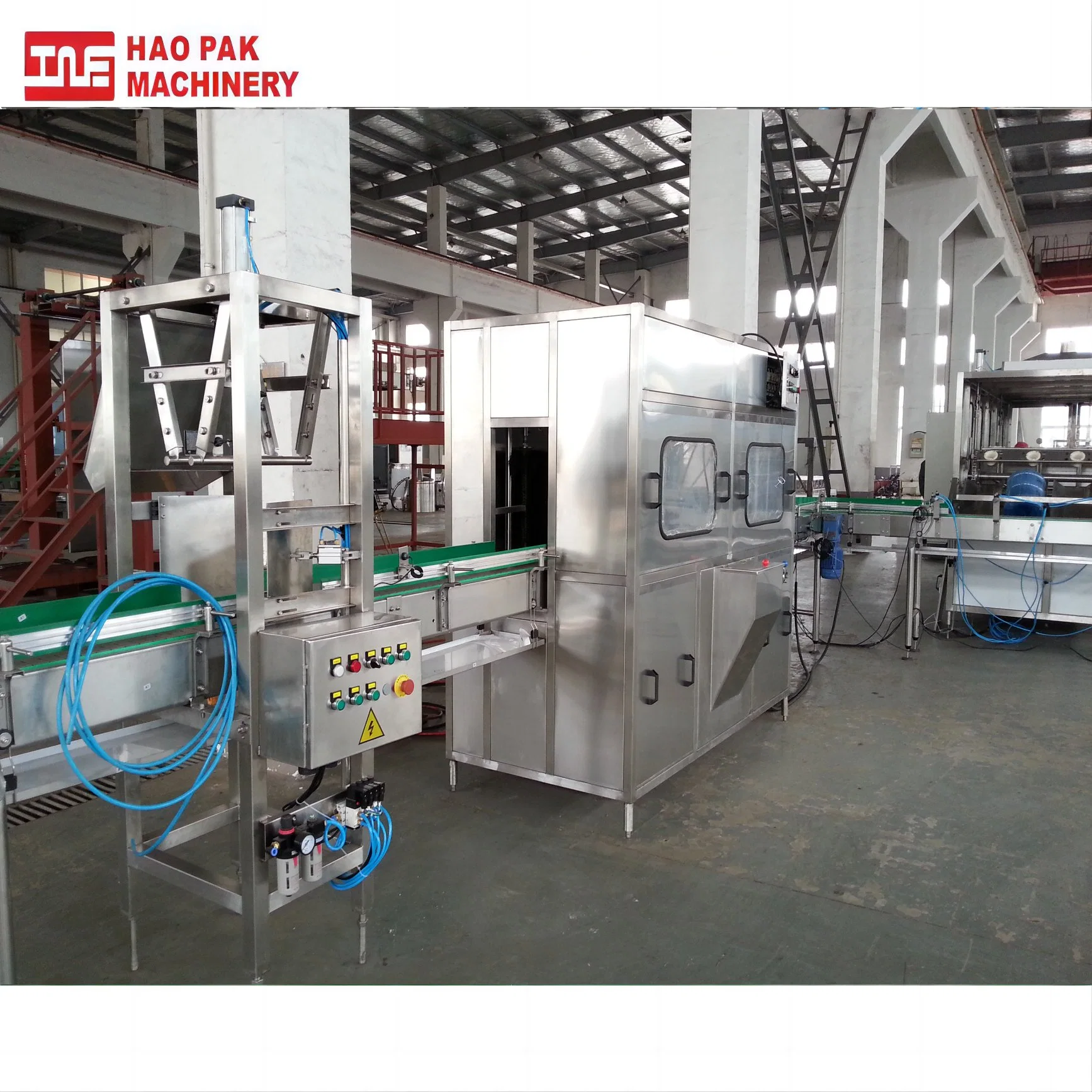 5 Gallon Barrel Water Rinsing Filling and Capping Machine 3 in 1 Water Filling Machine