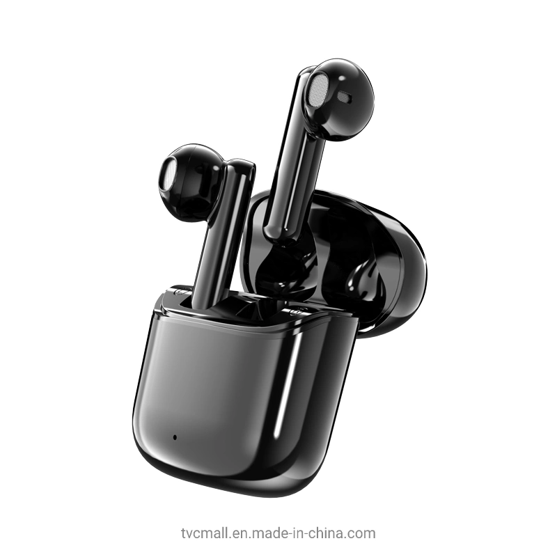 موسيقى ستريو رياضية لاسلكية مقاومة للماء T9 TWS Bluetooth 5.0 Earphone سماعة الرأس - أسود