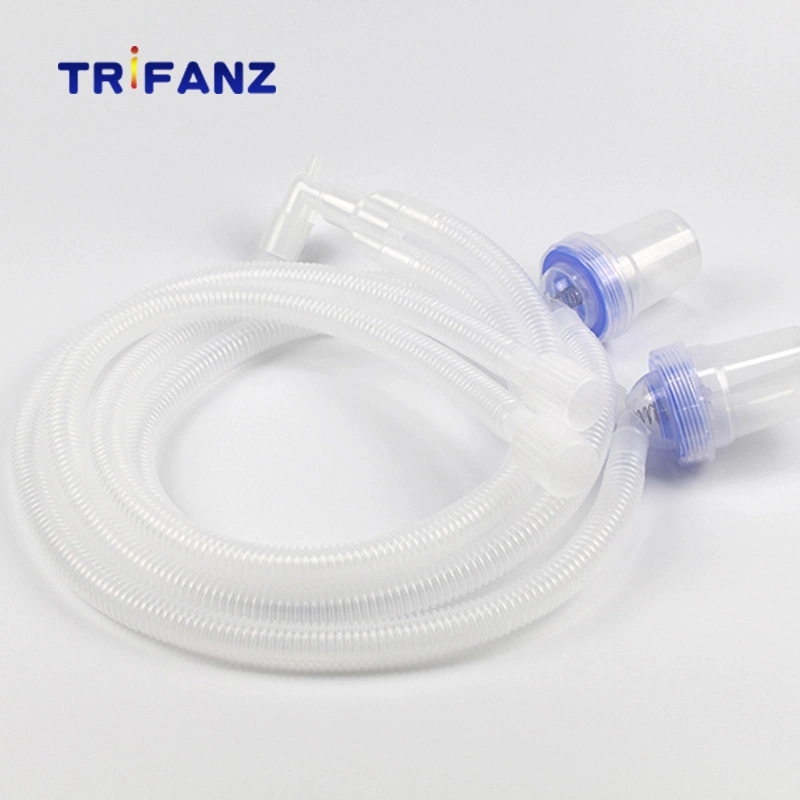 Medical Disposable Corrugated Breathing Circuit Ventilator Circuit and Accessories