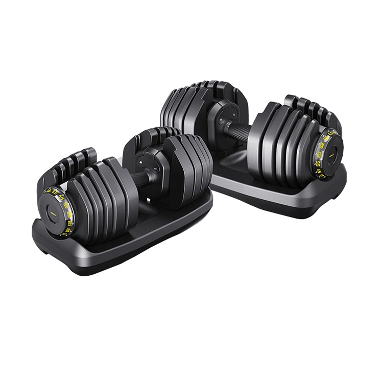 Home Gym Fitness Equipment for Body Building Free Adjustable Steel Dumbbell Set