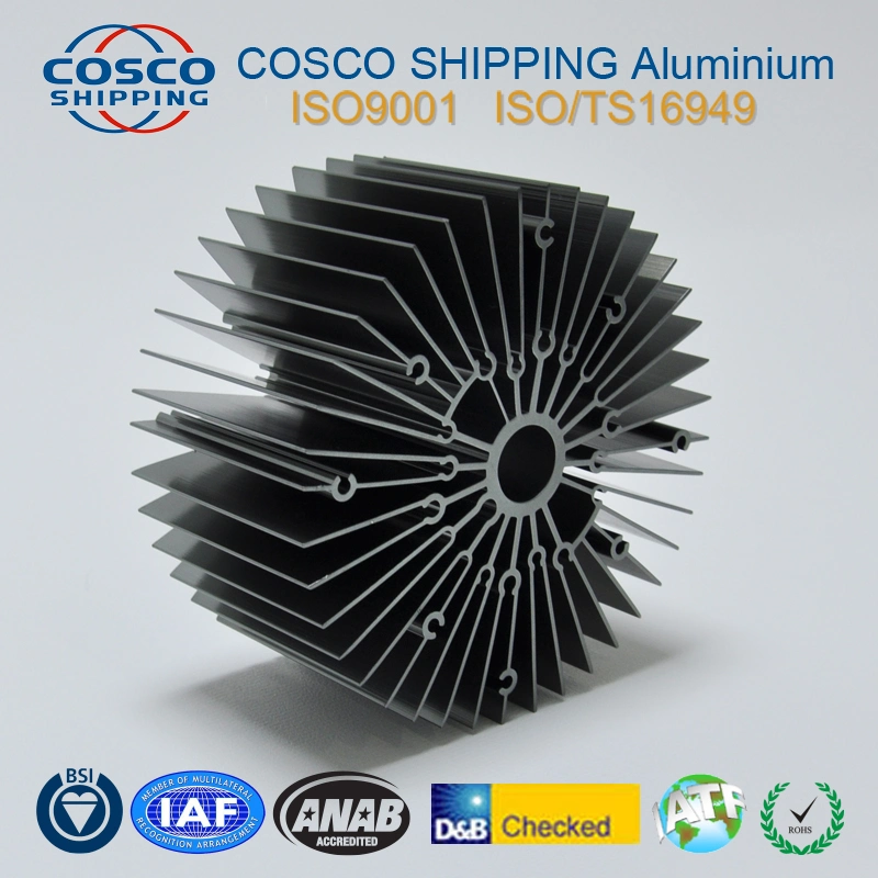 Factory Directly Sell Customized High Precision Aluminum Profiles Heat Sink