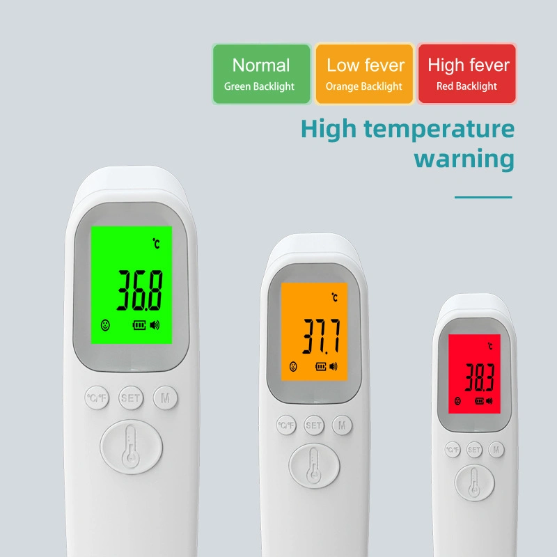 Fabricantes de infravermelhos digitais pistola de temperatura mais precisa corpo da febre médica Termómetro de infravermelhos para bebés adultos sem contacto