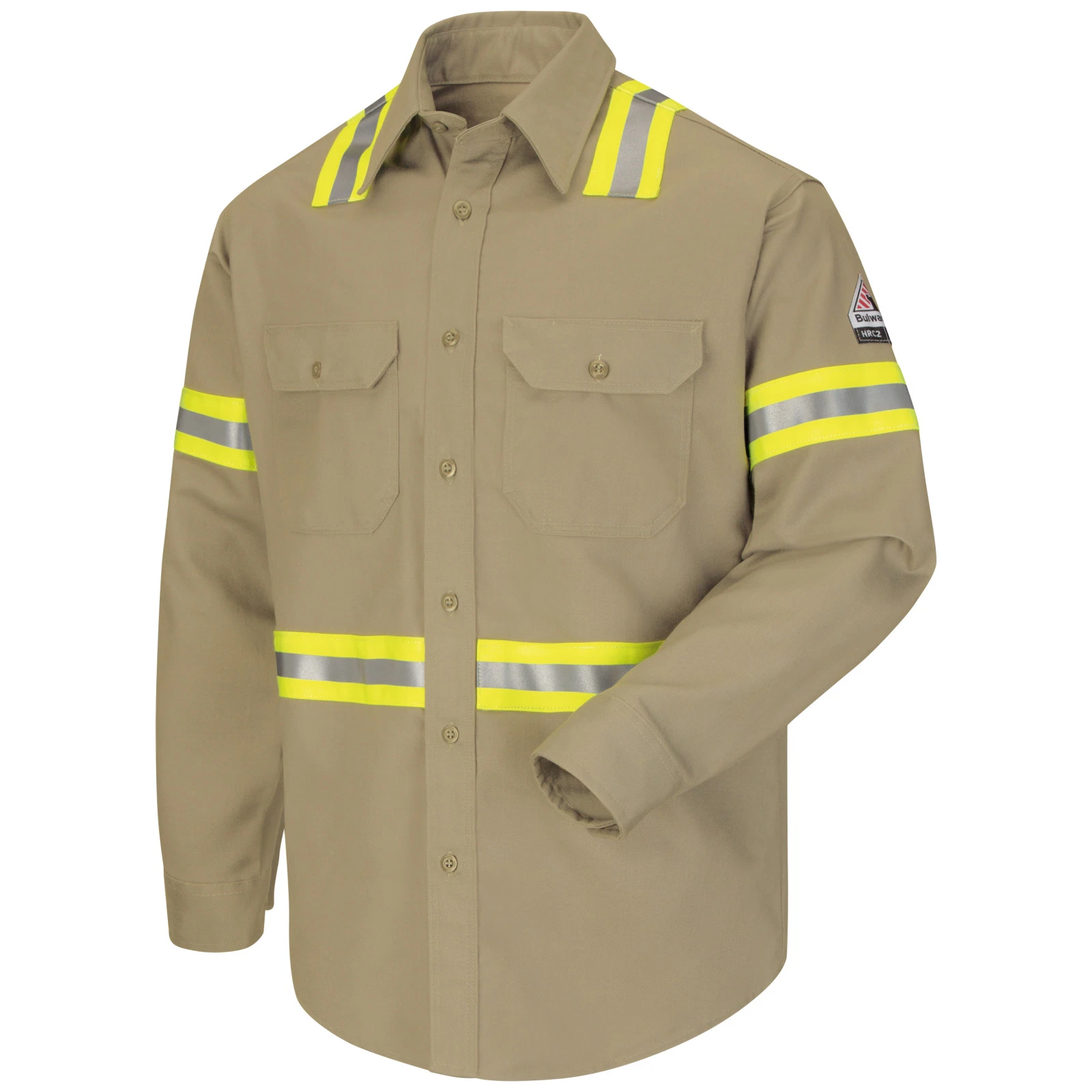 Reflective Stripes Safety Flame Retartant Work Clothes Shirt for High Risk Industries