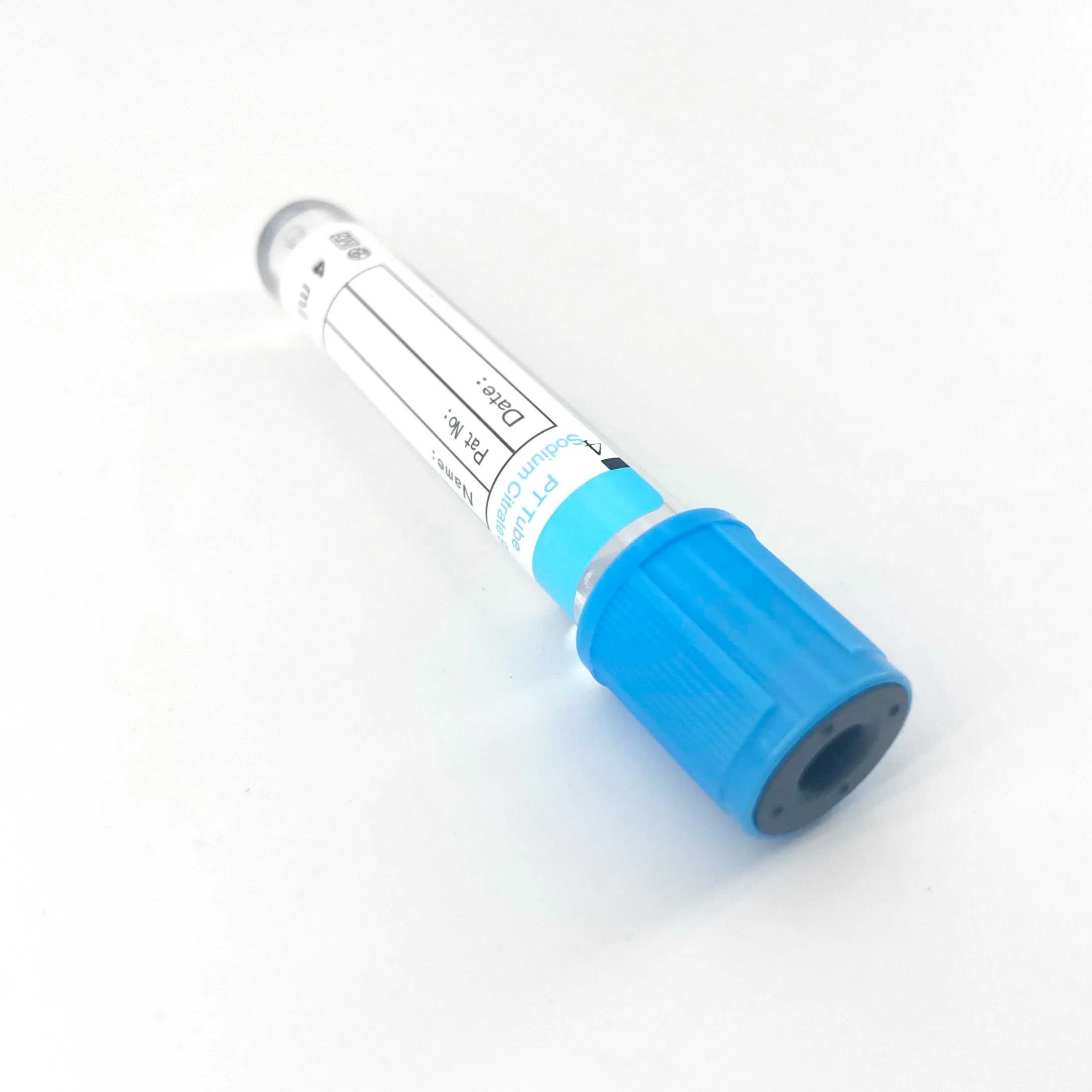 Eo 4ml Blue Cap médicos desechables estériles PT Tubo tubos de recolección de sangre