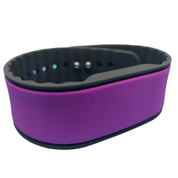 Fabricante de Cor Personalizado Ajustável bracelete RFID NFC pulseira de Silicone